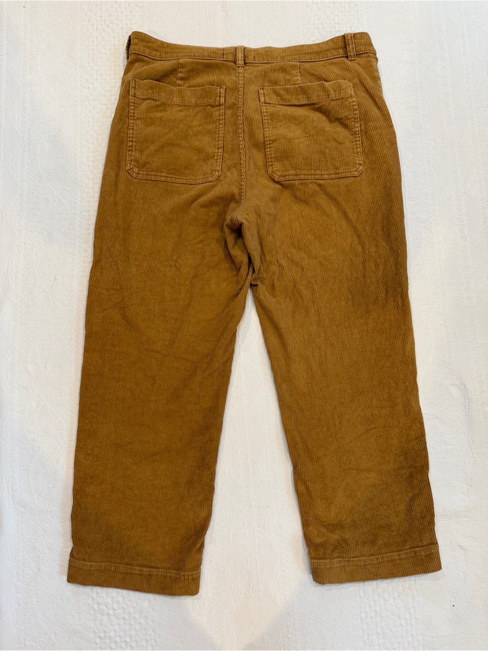 Everlane Brown Corduroy Pants Women’s Size 14 - Picture 3 of 7